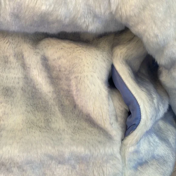 AMY Byer Reversible coat, size XL, periwinkle NWT